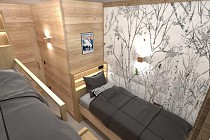 4-kamer apt. voor max. 6 pers. (huisnr. 9)